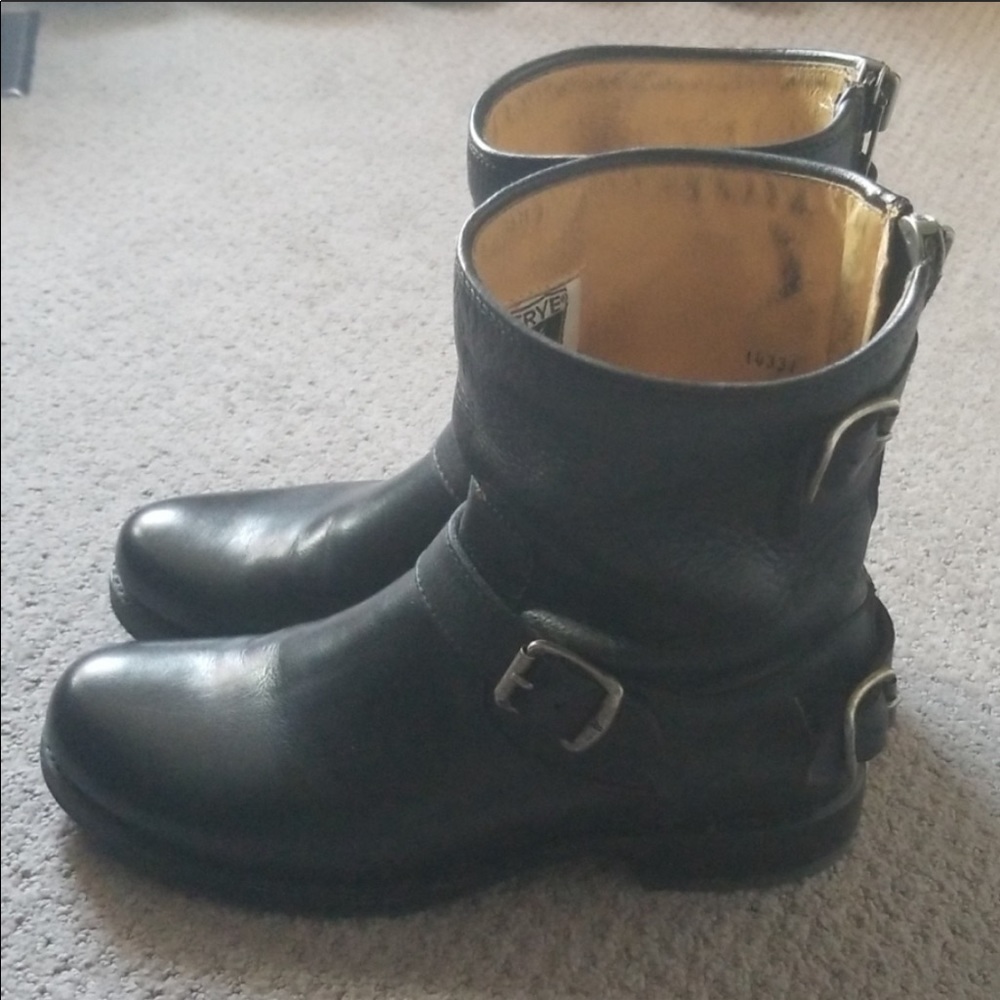 Authentic Frye Biker Boots